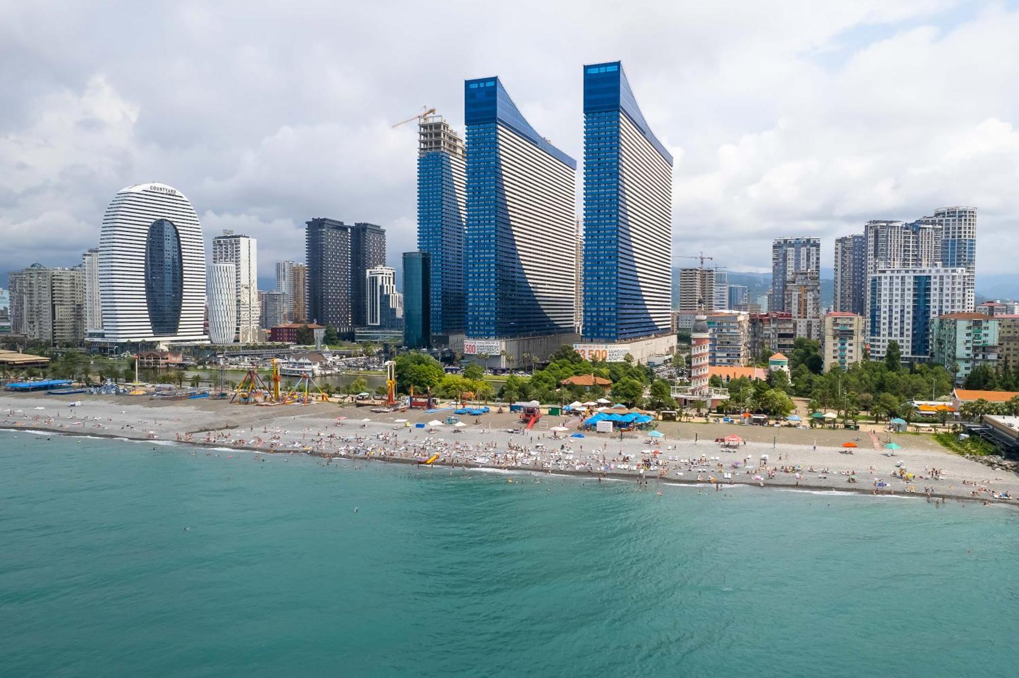 Sea ​​View In Orbi City Μπατούμι Εξωτερικό φωτογραφία